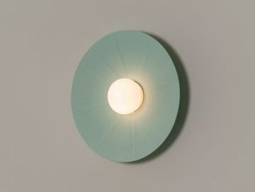 ARTIC CIRCLE - LED fabric wall lamp by Milan Iluminación - view 2